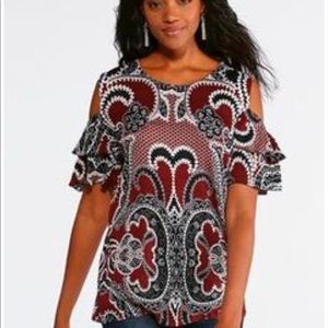 Cato Cold Shoulder Top size 18/20W